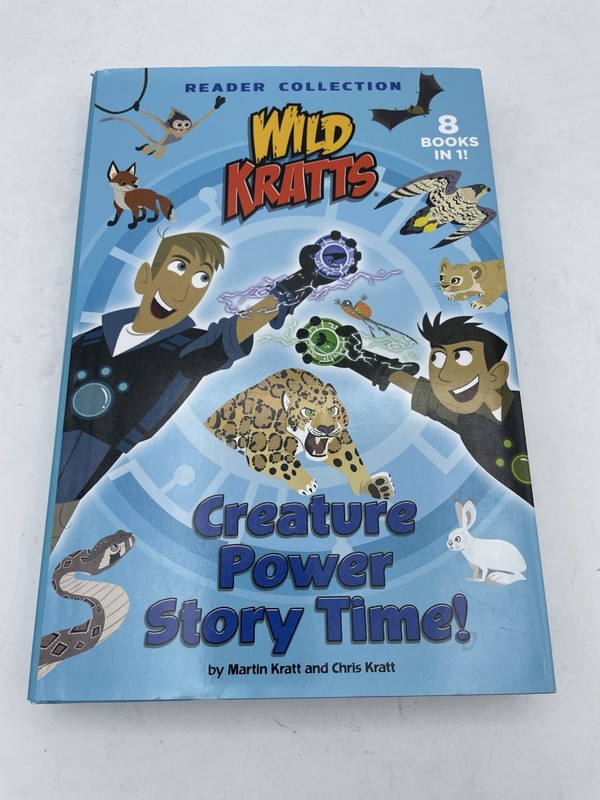 wild kratts creature power Story Time 8 In 1 Readers Collection