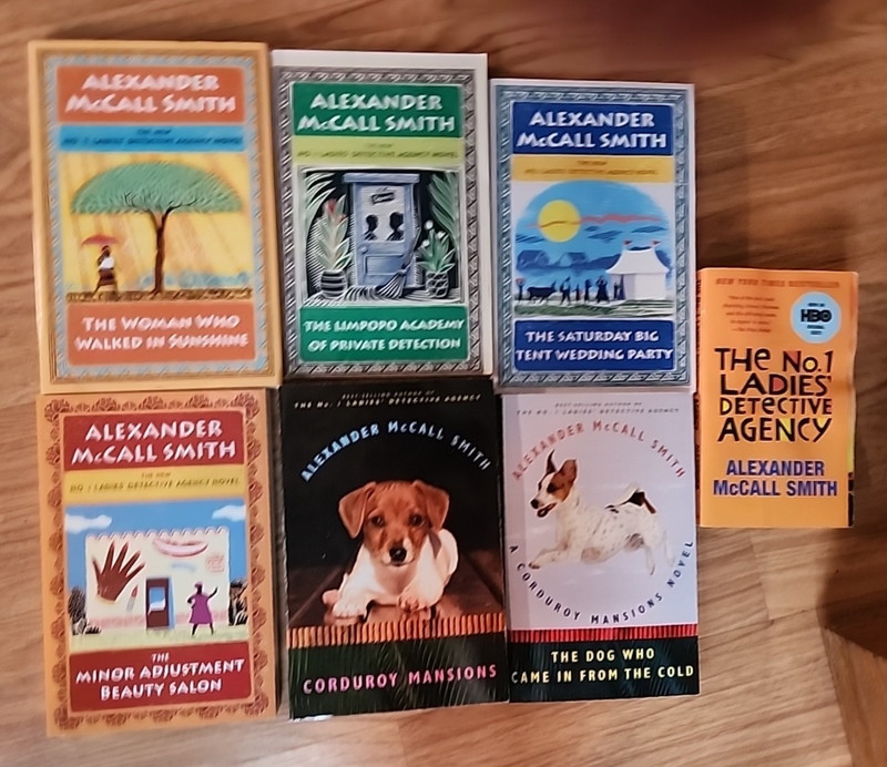 Alexander McCall Smith Lot of 7 1HB & 6 PB in very good condition
