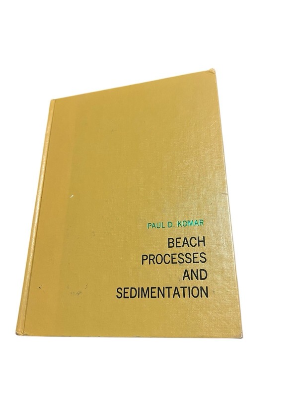 1976 Hardcover Beach processes and sedimentation by Paul D. Komar 1976