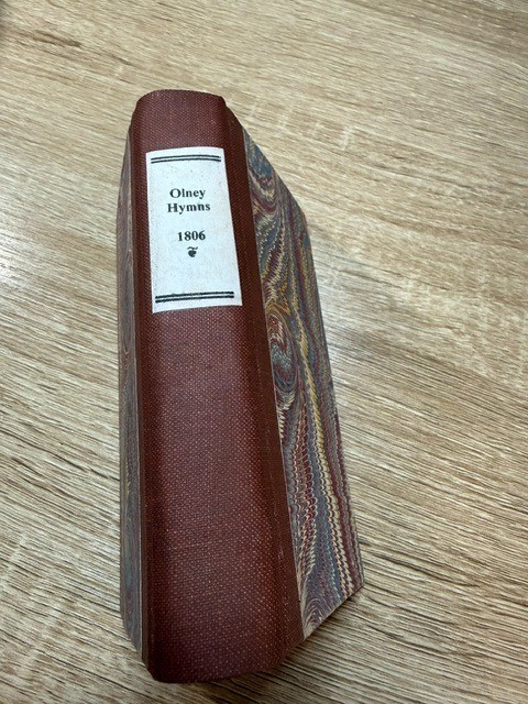 1806 Olney Hymns In Three Books By John Newton & William Contains, Amazing Grace