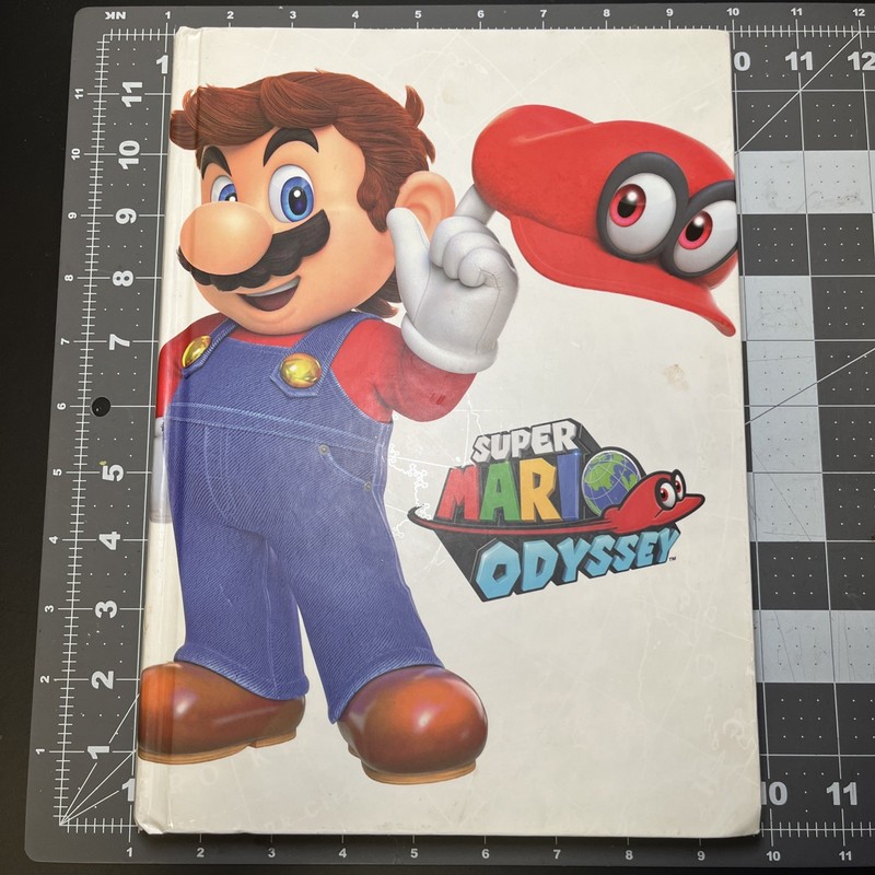 Super Mario Odyssey Prima Collector’s Edition Hardcover Poster Still Attached