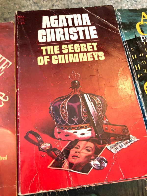 Agatha Christie books, lot of 8, Ordeal By Innnocence, The Secret of Chimneys gallery