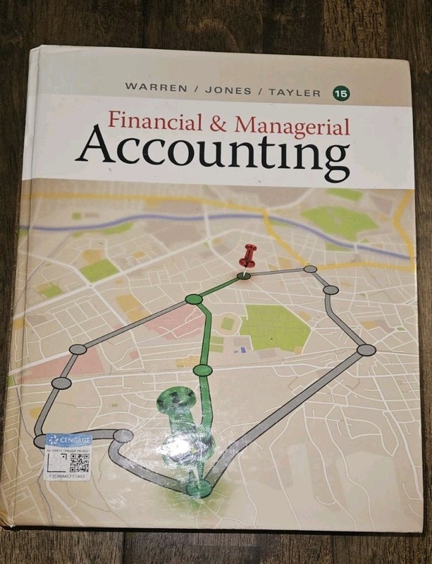 Financial and Managerial Accounting, Hardcover by Warren, Carl S.; Jones, Jef…