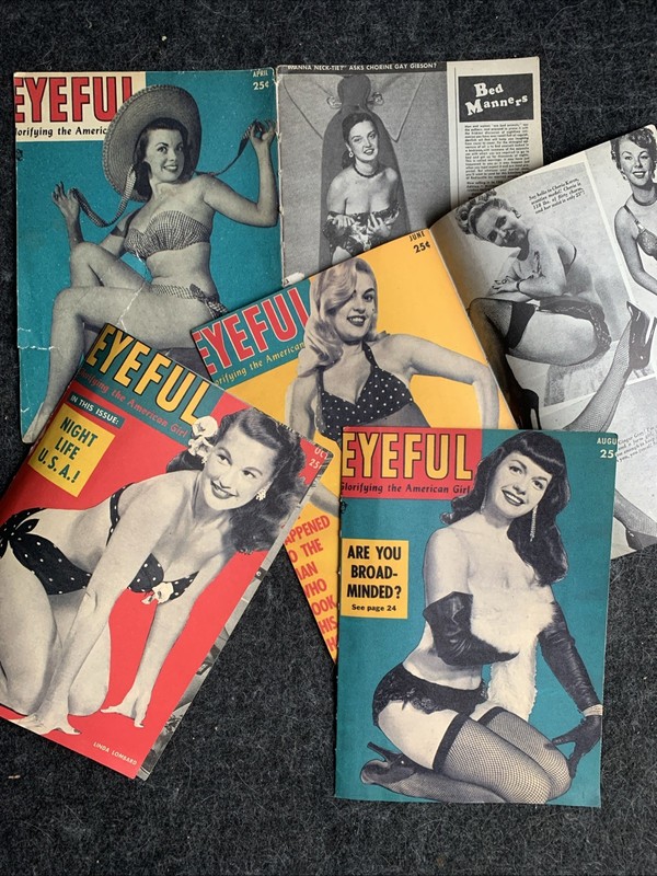 Eyeful : Glorifying the American Girl : 1950s Pin-Up Girls : 20 images/pages