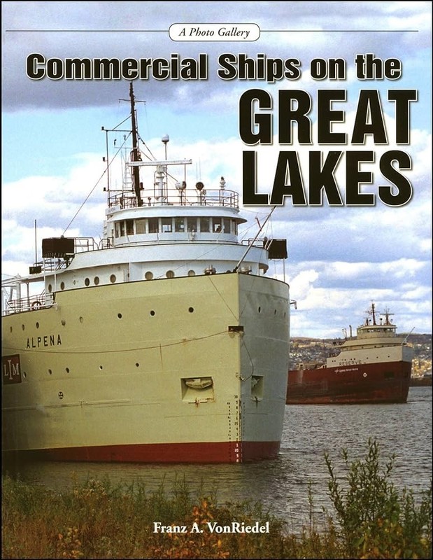 Commercial Ships on the Great Lakes Tugs Barges Ore Passenger book
