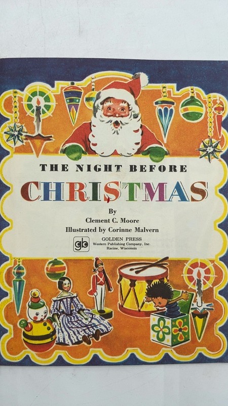 The Night Before Christmas Clement C. Moore Hardcover Twenty-Sixth Printing 1972 gallery