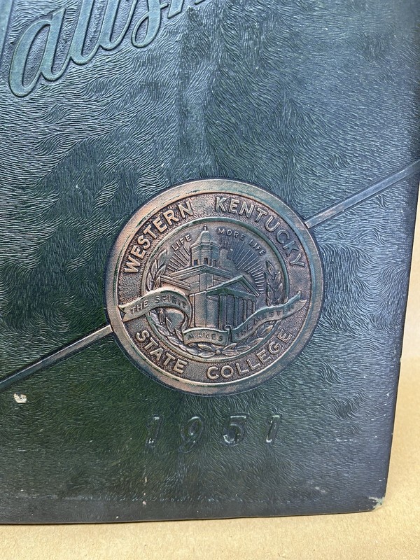 Western Kentucky State College University 1951 Talisman Yearbook Annual Vintage gallery