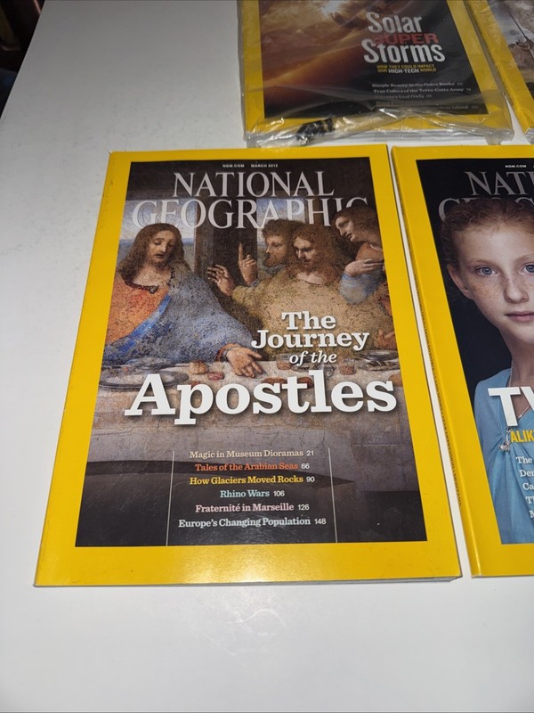2012 National Geographic Magazines - Lot of 5 , 2 New in Plastic gallery