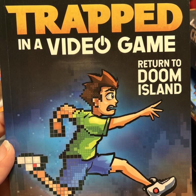 Trapped in a Video Game : Return to Doom Island by Dustin Brady