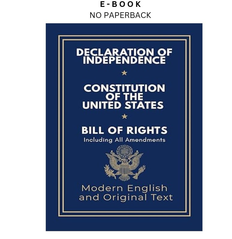 Declaration of Independence, Constitution of the Un, Founding Fathers 2025