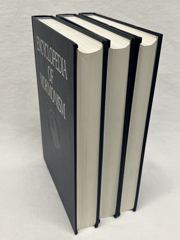 Encyclopedia of Mormonism 1, 2, & 3 Vol. Daniel H Ludlow 1992 Macmillan LDS gallery