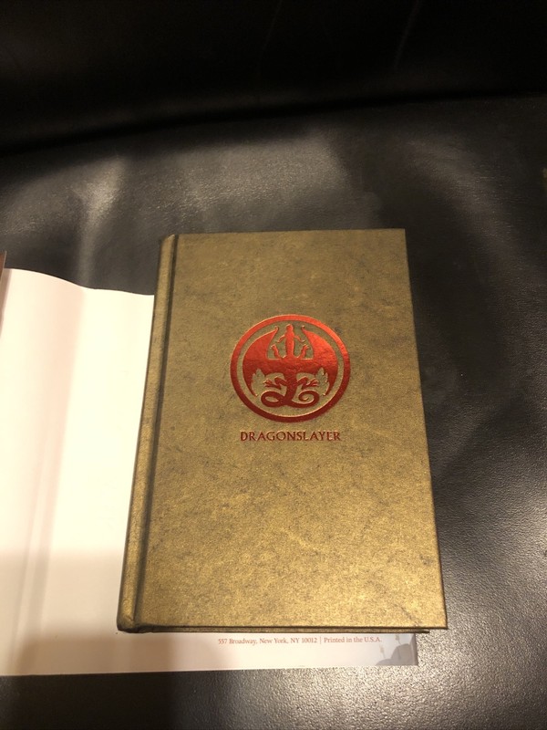 Dragonslayer Wings of Fire: Legends Tui T. Sutherland Hardcover Signed First gallery