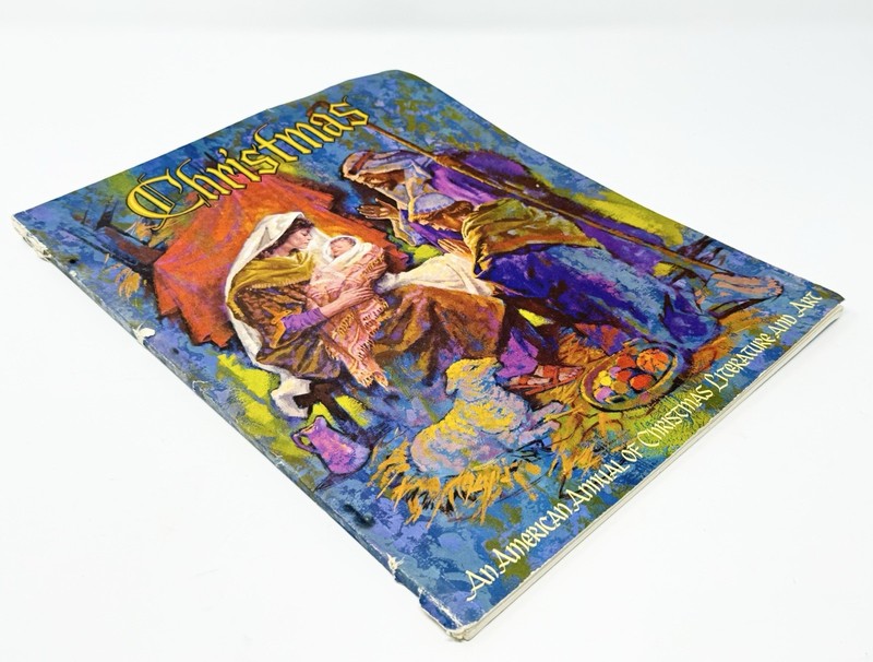 1970 Christmas Annual Literature & Art Augsburg Publishing Holiday Book Vintage