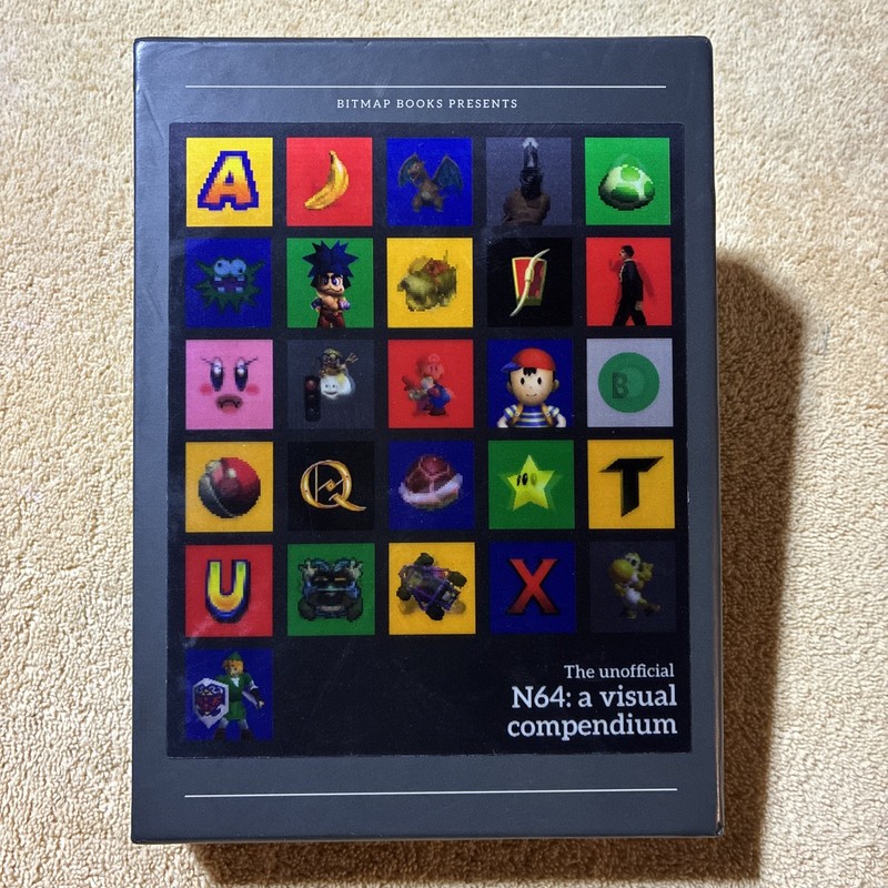 Nintendo 64 N64: A Visual Compendium (2024 HC) Retro Gaming History / Art