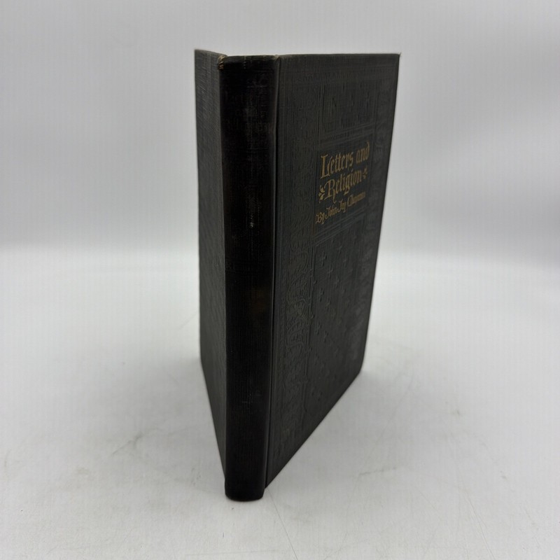 John Jay CHAPMAN / Letters and Religion 1st Edition 1924 gallery