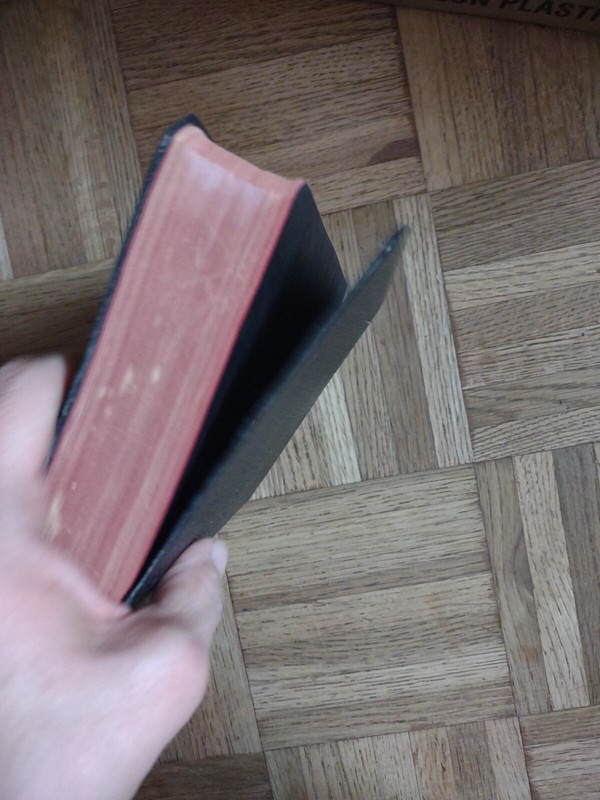Vintage Thomas Nelson The Holy Bible Revised Standard Version, Faux Leather 1952 gallery