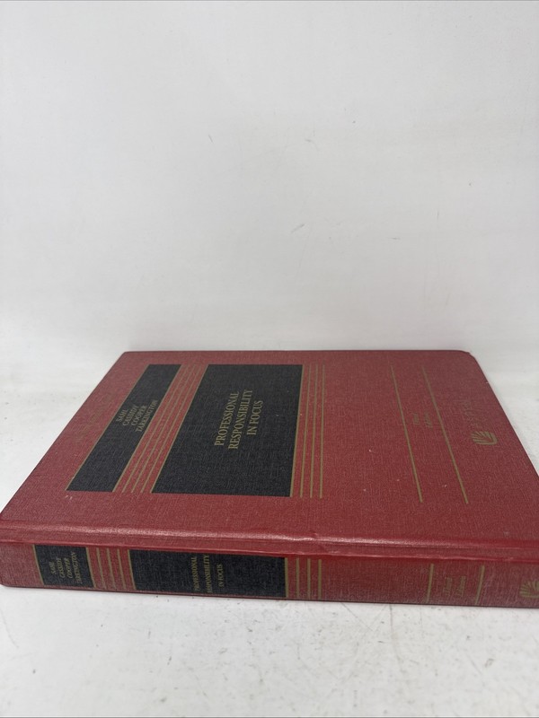 Professional Responsibility In Focus Third Edition. Aspen *Unused W/Code gallery