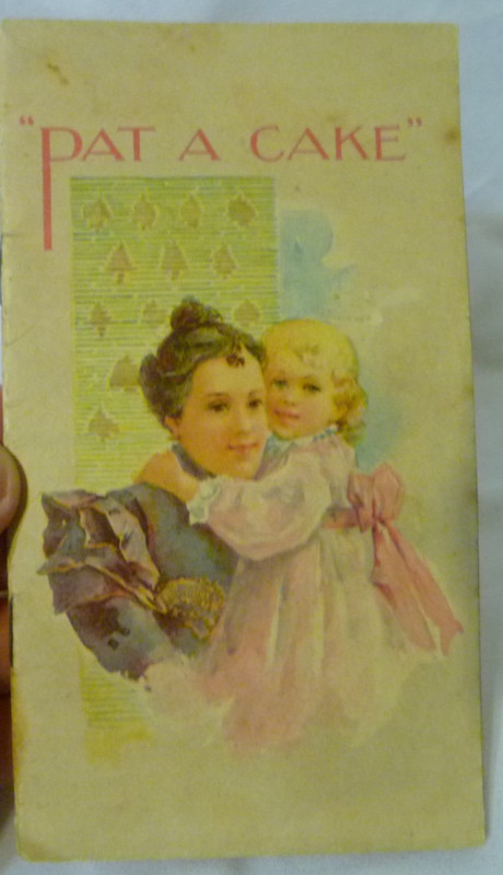 Antique Advertisement "Pat A Cake" Book for Marvel Flour Dated 1899 G.M. Heath gallery