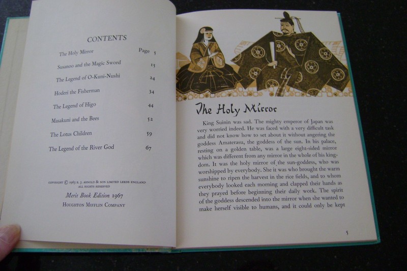 FOLK TALES OF THE WORLD: JAPAN BY A.W. CROWN 1967 HC RARE NICE gallery