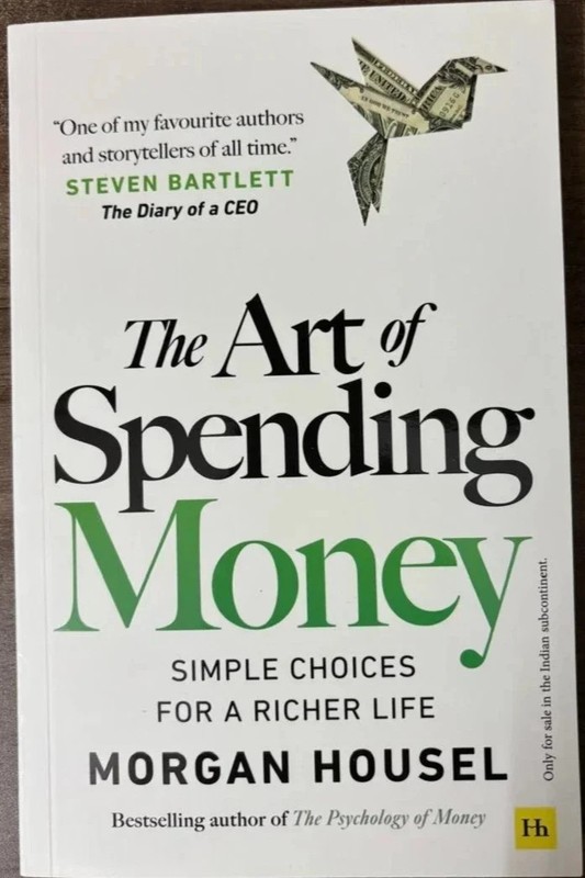 The Art of Spending Money by Morgan Housel Paperback Brand New Book USA St BEST