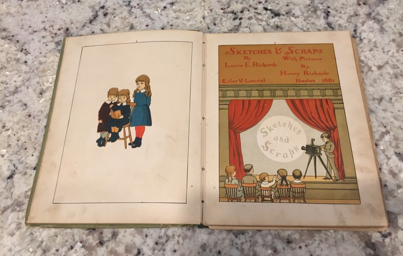 Sketches and Scraps RICHARDS 1881 1st Edition From Library of RICHARD ADAMS gallery