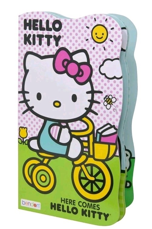Here Comes Hello Kitty Bendon Board Book Pre-K NEW!