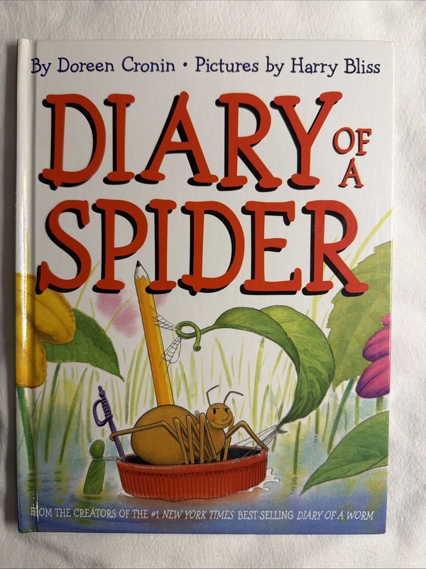 Diary of a Spider by Doreen Cronin (2005, Hardcover)