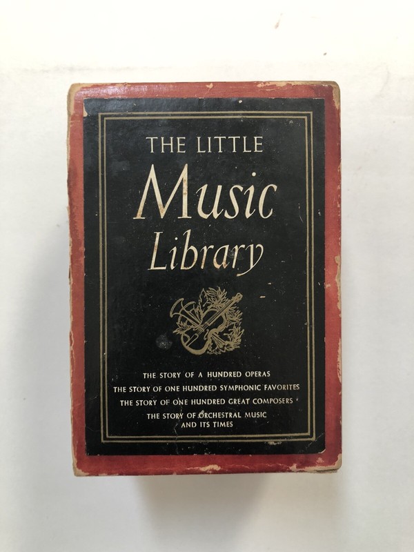 The Little Music Library – 4 Books (1940s, Hardcover)