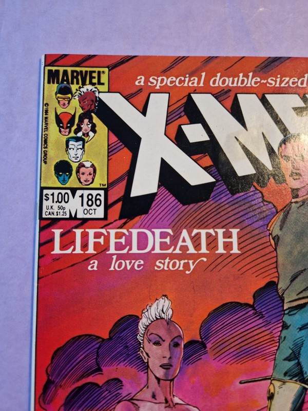 The Uncanny X-Men #186 Marvel Comics 1984 in Excellent Condition 8.5 VF+ gallery