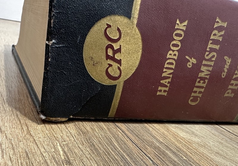 CRC Handbook of Chemistry and Physics • 49th Edition 1968-1969 Big Book Science gallery