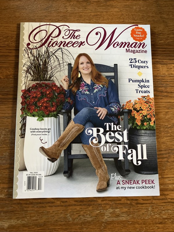 The Pioneer Woman Magazine Fall 2025, The Best of Fall Free Shipping!