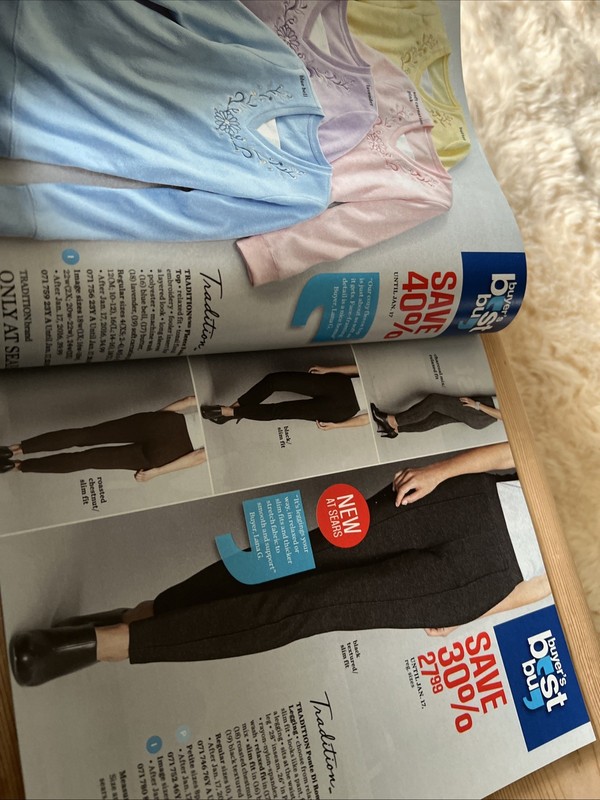 Vintage Sears 2015 Buyer’s Best Buy Sale Catalog Fashion Electronics Clothing gallery