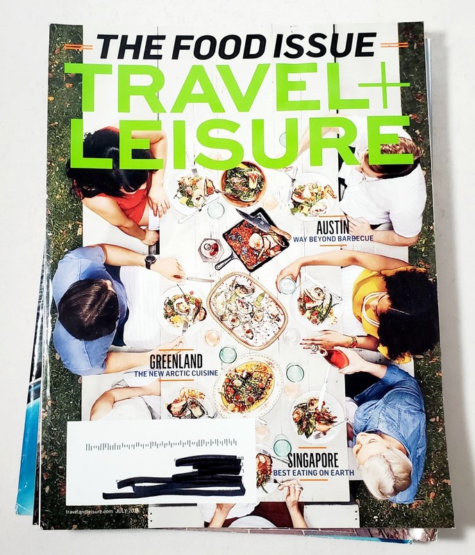 Lot Of 6 Travel + Leisure Magazines 2015 2016 Cuba Hawaii & Food Issue gallery