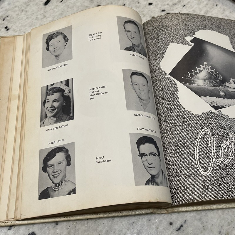 Reydon High School Elementary Yearbook Annual 1956 Oklahoma The Tiger gallery