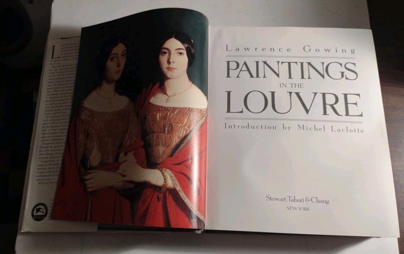 Paintings in the Louvre Hardcover Book By Lawrence Gowing Stewart Tabori & Chang gallery