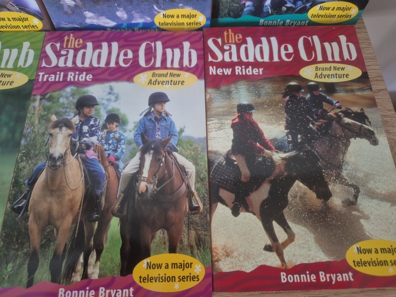 The Saddle Club Bulk Bundle 6 Books by Bonnie Bryant (Box Set & Slipcase, 2006) gallery