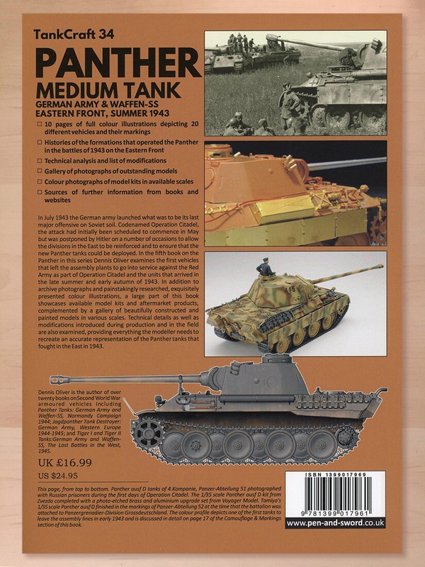 Panther Medium Tank: German Army and Waffen SS Eastern Front (TankCraft 34) gallery