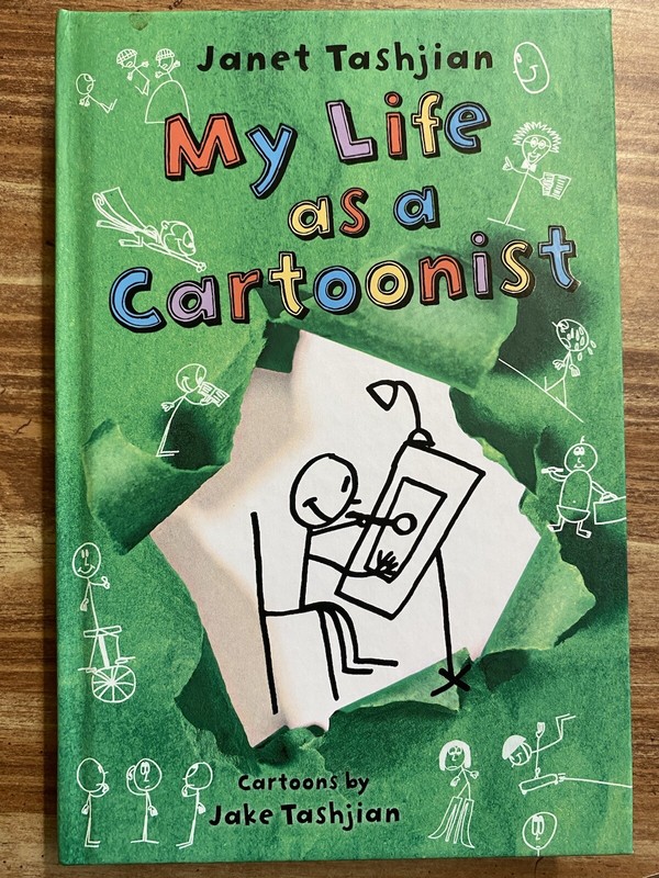 The My Life Ser.: My Life As a Cartoonist by Janet Tashjian (2013, Hardcover)