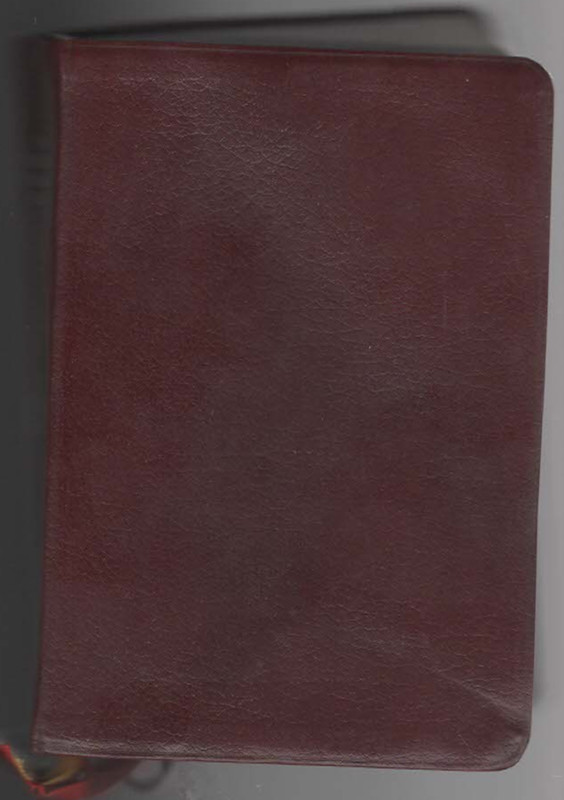 New American Standard BIble The Open Bible Thumb Indexed Genuine Leather Nelson