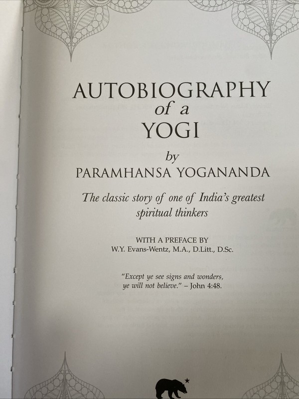 Autobiography of a Yogi Paramhansa Yogananda India’s Great Spiritual Thinkers HB gallery