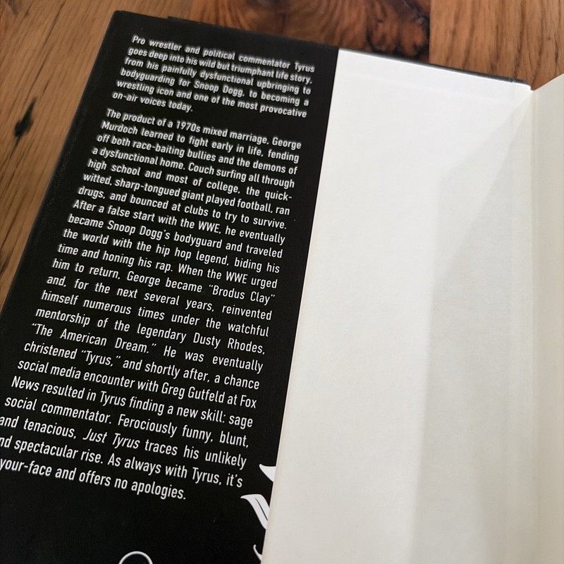 Just Tyrus : A Memoir by Tyrus (2022, Hardcover) gallery