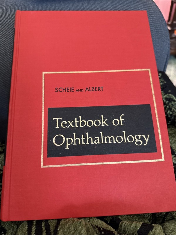 Vintage Textbook of Ophthalmology Scheie & Albert 1977 Medical Eyes Book NICE! gallery