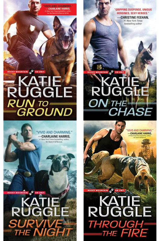 Rocky Mountain K9 Unit Series All 4 Books in Mass Market P Series