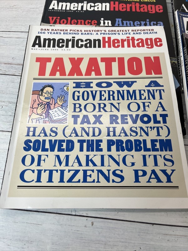 American Heritage Vintage 13 Magazine Lot 1994-1998 See List Read And Enjoyed gallery