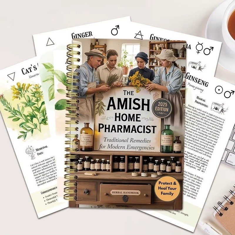 The Complete Amish Apothecary Book: Simple Ways to Use Herbal and Home US gallery