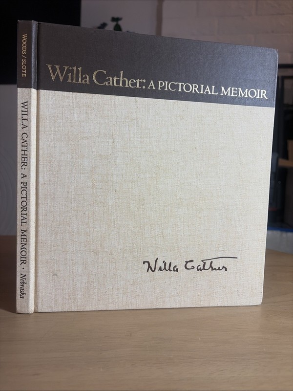 Willa Cather Pictorial Memoir 1973 1st Association Copy Inscribed Nebraska HC DJ gallery