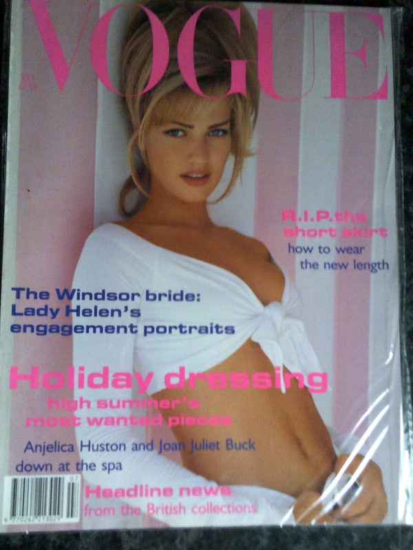 Vogue July 1992 – Lovely copy for age – Ideal Gift Quality