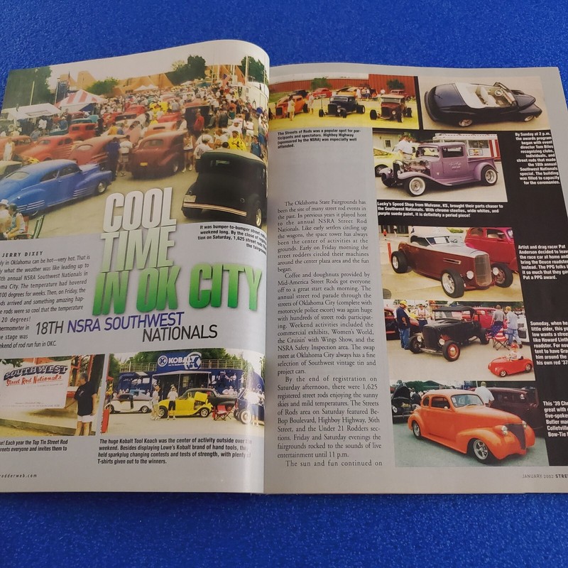 STREET RODDER: THE SHOCKING TRUTH: ALL ABOUT ALTERNATORS JAN 2002 MAGAZINE gallery