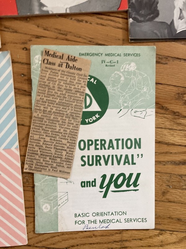 Emergency Department of Defense Office of Civil Defense 1968 lot nuclear weapons gallery