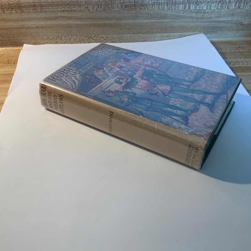Robin Hood & His Merry Outlaws by J. Walker McSpadden 1922 Grosset & Dunlap VG+ gallery